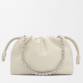 Loewe Flamenco Purse in Sea Salt Nappa Lambskin