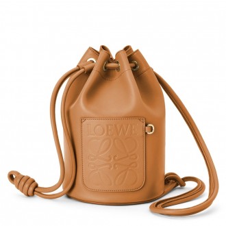 Loewe Small Sailor Bucket Bag In Brown Nappa Leather Loewe Small Sailor Bucket Bag In Brown Nappa Leather