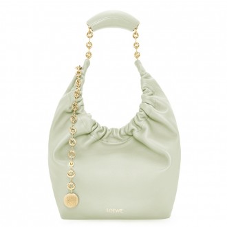 Loewe Small Squeeze Bag in Spring Jade Nappa Lambskin Loewe Small Squeeze Bag in Spring Jade Nappa Lambskin