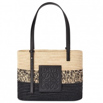 Loewe x Paula's Ibiza Small Square Degrade Basket Bag Loewe x Paula's Ibiza Small Square Degrade Basket Bag