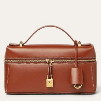 Loro Piana Extra Bag L23 in Deep Kumme Smooth Calfskin Loro Piana Extra Bag L23 in Deep Kumme Smooth Calfskin