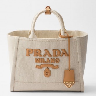 Prada Medium Blend Tote Bag in Linen Prada Medium Blend Tote Bag in Linen