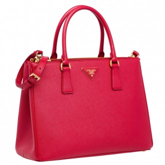 Prada Medium Galleria Bag In Red Saffiano Leather Prada Medium Galleria Bag In Red Saffiano Leather