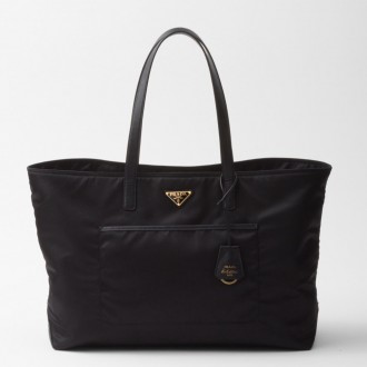 Prada Re-Edition 1978 Large Tote Bag in Black Re-Nylon Prada Re-Edition 1978 Large Tote Bag in Black Re-Nylon