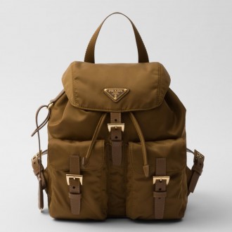 Prada Re-Edition 1978 Small Backpack in Brown Re-Nylon Prada Re-Edition 1978 Small Backpack in Brown Re-Nylon