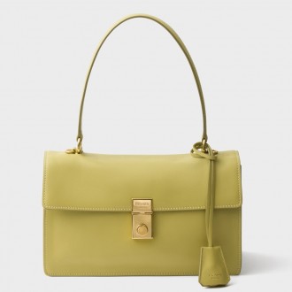 Prada Soft Sound Medium Shoulder Bag in Pistachio Green Calfskin Prada Soft Sound Medium Shoulder Bag in Pistachio Green Calfskin