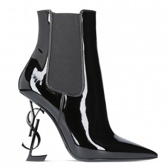 Saint Laurent All Black Opyum 110 Ankle Boot Saint Laurent All Black Opyum 110 Ankle Boot