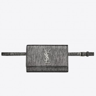 Saint Laurent Kate Belt Bag In Lame Leather Saint Laurent Kate Belt Bag In Lame Leather