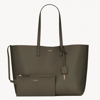 Saint Laurent Large Shopping Bag in Light Musk Calfskin Saint Laurent Large Shopping Bag in Light Musk Calfskin