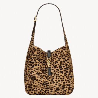 Saint Laurent Le 5 A 7 Supple Small Bag in Pony Hair Leather Saint Laurent Le 5 A 7 Supple Small Bag in Pony Hair Leather