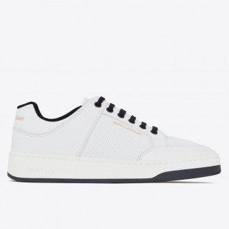Saint Laurent Women's SL/61 Sneakers in White Leather Saint Laurent Women's SL/61 Sneakers in White Leather
