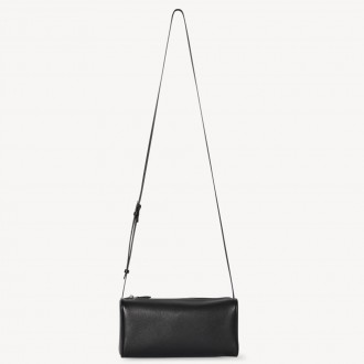 The Row 90's Crossbody Bag in Black Calfskin The Row 90's Crossbody Bag in Black Calfskin