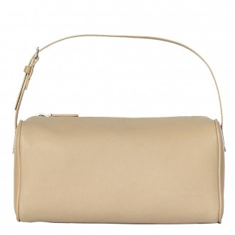 The Row 90's Top Handle Bag in Beige Calfskin The Row 90's Top Handle Bag in Beige Calfskin