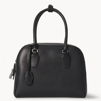 The Row India 10.00 Bag in Black Smooth Calfskin The Row India 10.00 Bag in Black Smooth Calfskin