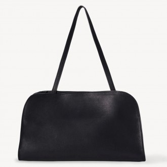 The Row Peggy Clutch in Black Calfskin The Row Peggy Clutch in Black Calfskin