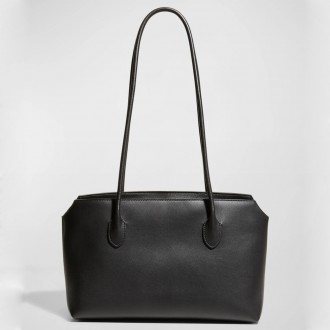 The Row Terrasse Shoulder Bag in Black Calfskin The Row Terrasse Shoulder Bag in Black Calfskin