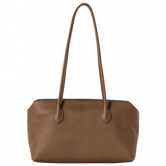 The Row Terrasse Shoulder Bag in Tawny Brown Calfskin The Row Terrasse Shoulder Bag in Tawny Brown Calfskin