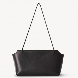 The Row Terrasse To-Go Bag in Black Calfskin The Row Terrasse To-Go Bag in Black Calfskin