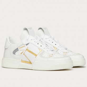 Valentino Women's VL7N Sneakers with Gold VLTN Logo Valentino Women's VL7N Sneakers with Gold VLTN Logo