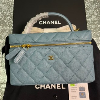 Chanel Tote Bag Blue Leather CTBBL15 Chanel Tote Bag Blue Leather CTBBL15