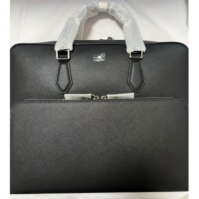 Mont Blanc Briefcase Bag Black MBBBB1016